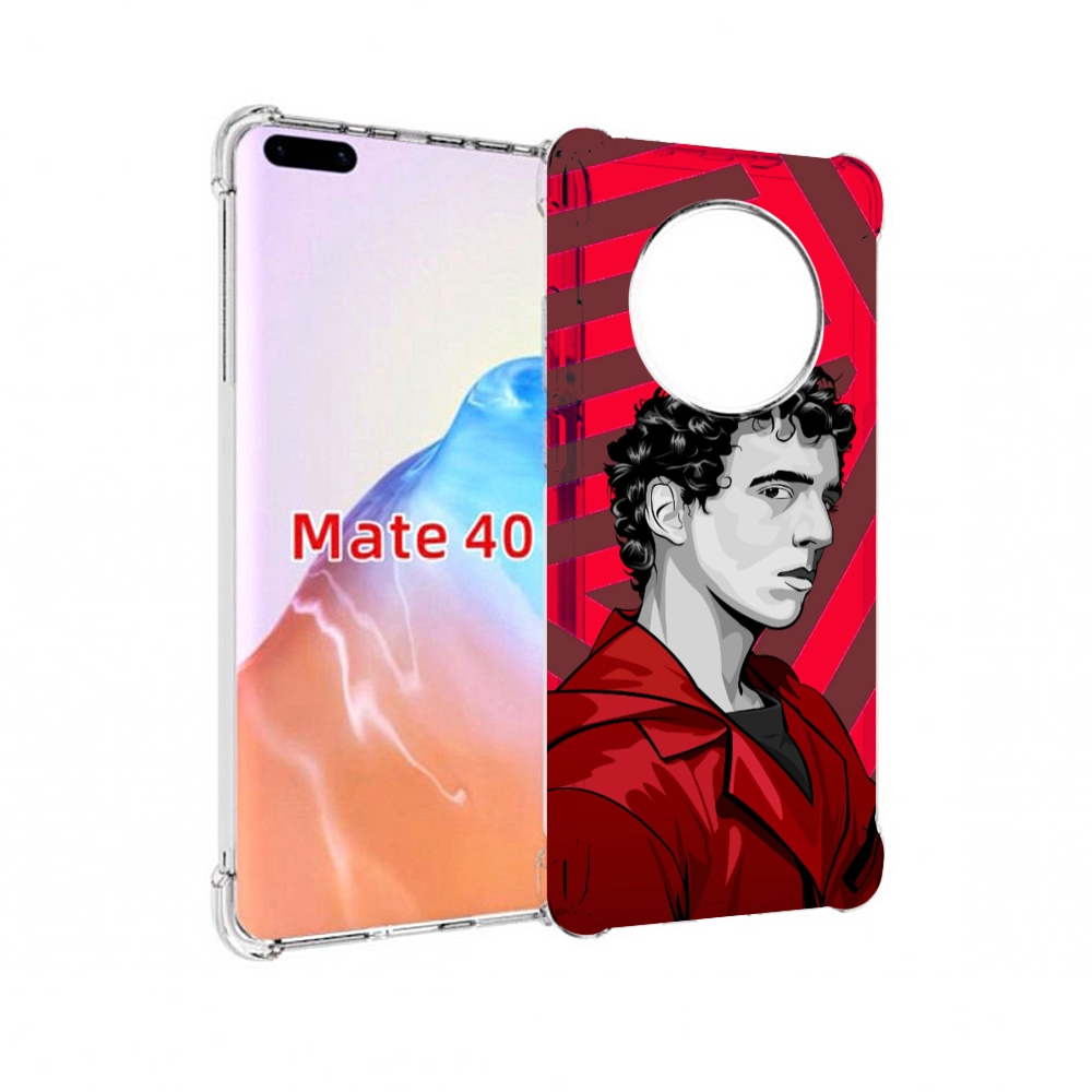 

Чехол MyPads Tocco для Huawei Mate 40 Рио-бумажный-дом, Прозрачный, Tocco