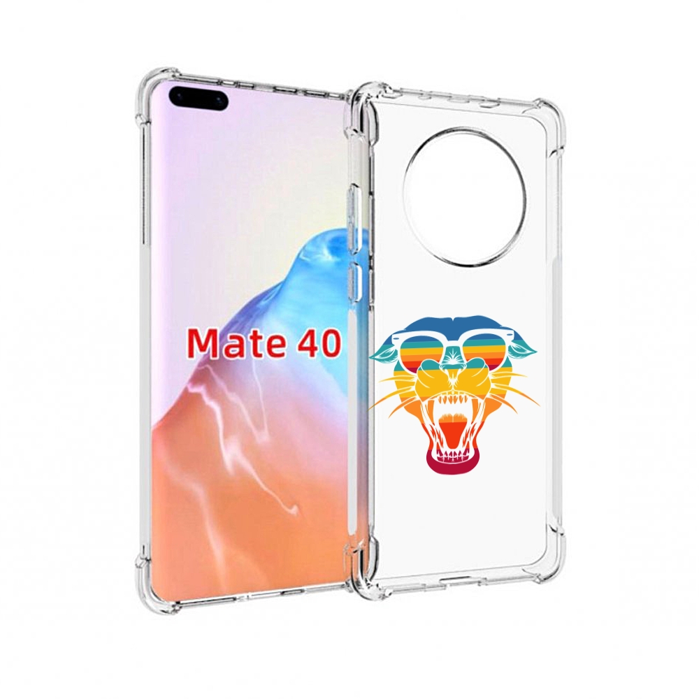

Чехол MyPads Tocco для Huawei Mate 40 Радужная-пантера, Прозрачный, Tocco