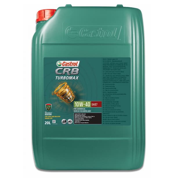 фото Моторное масло castrol crb turbomax 10w-40 e4/e7, 20 л