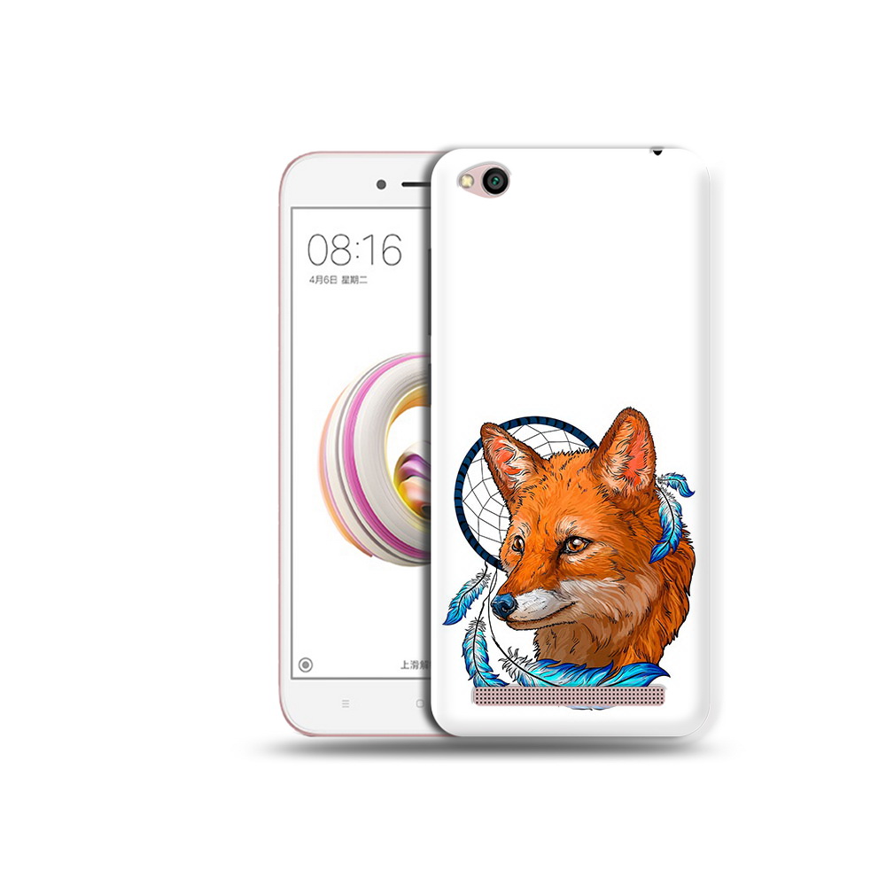 

Чехол MyPads Tocco для Xiaomi Redmi 5A лиса и ловец снов (PT227197.319.438), Прозрачный, Tocco
