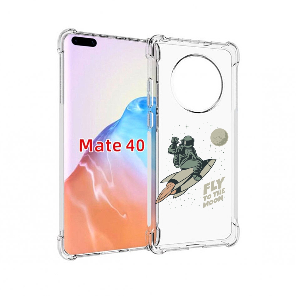 Чехол MyPads Tocco для Huawei Mate 40 Полет-на-Луну