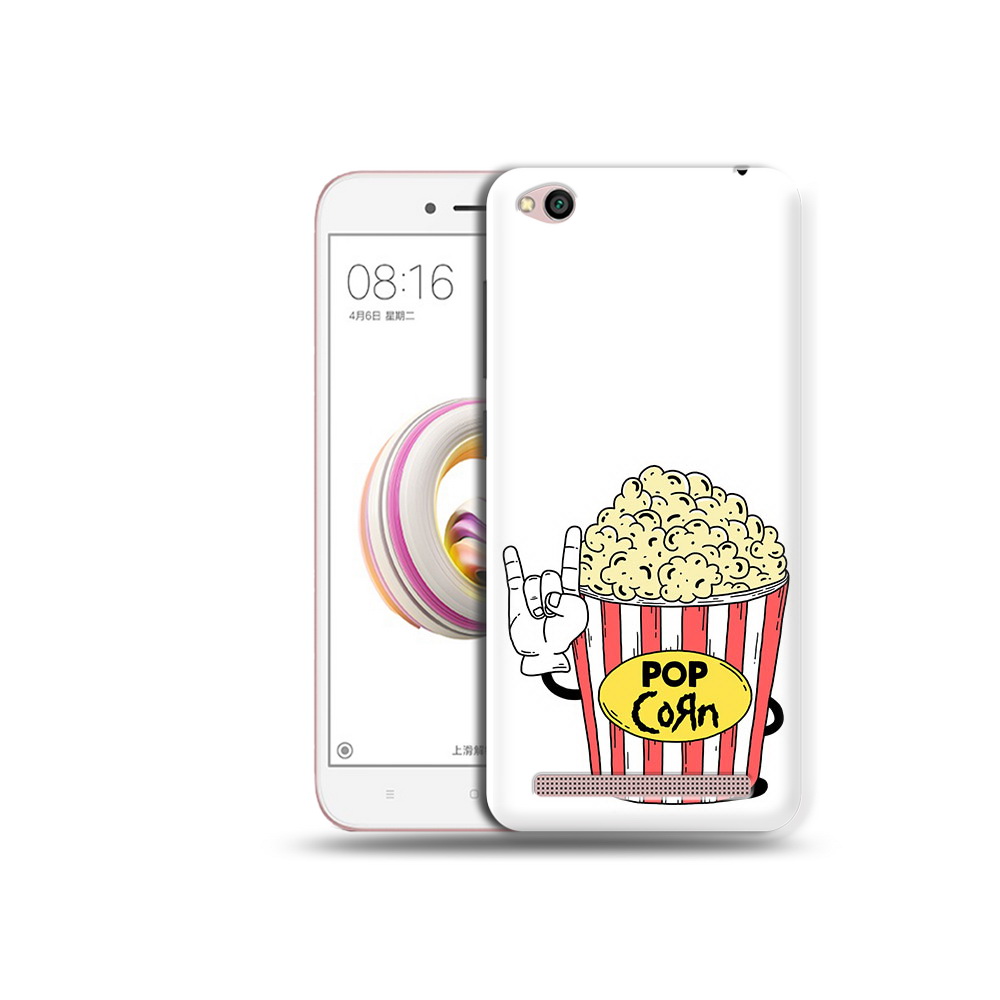 

Чехол MyPads Tocco для Xiaomi Redmi 5A крутой попкорн (PT227197.319.427), Прозрачный, Tocco