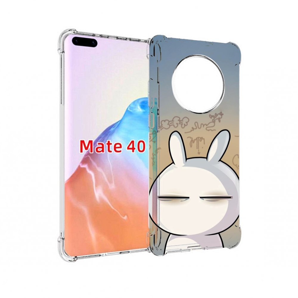 

Чехол MyPads Tocco для Huawei Mate 40 Подозрительный-зайка, Прозрачный, Tocco