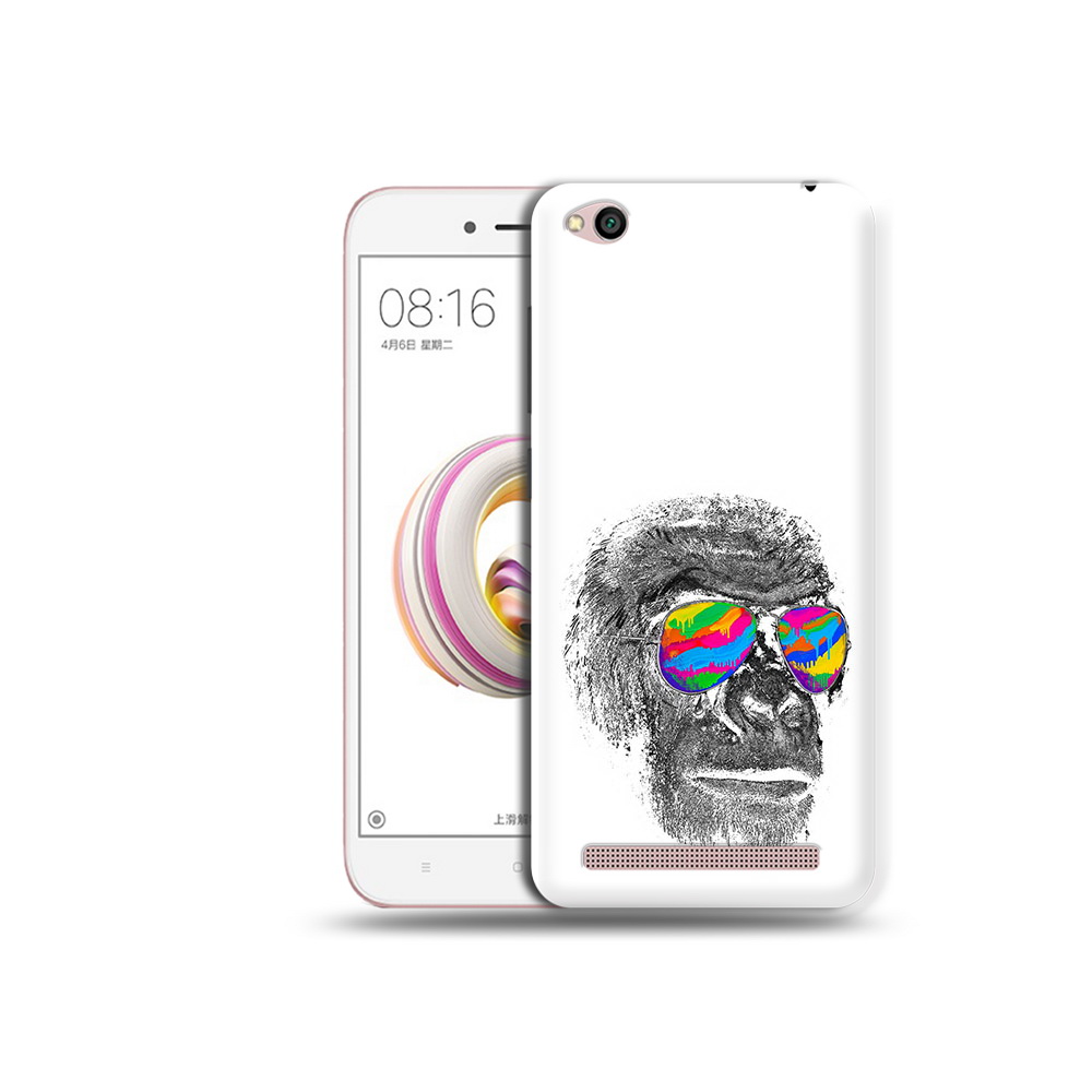 

Чехол MyPads Tocco для Xiaomi Redmi 5A крутая обезьяна в очках (PT227197.319.422), Прозрачный, Tocco