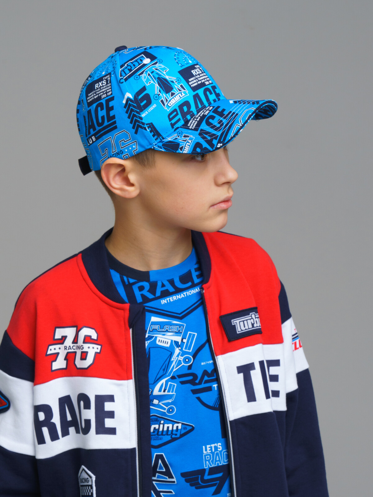 Бейсболка детская PlayToday 12311093, цвет синий, размер 56