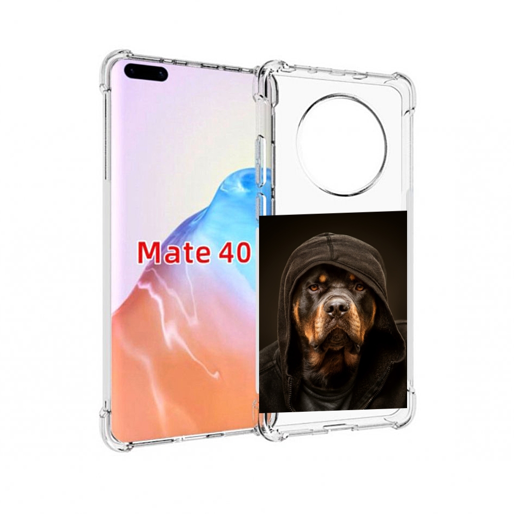 Чехол MyPads Tocco для Huawei Mate 40 Пес-барбос