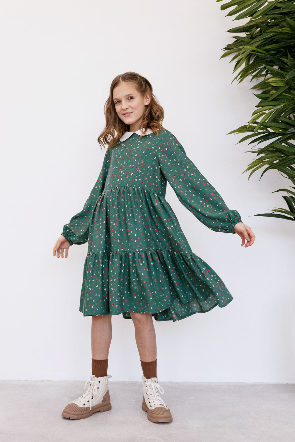 

Платье детское Prime Baby PPP01704FLW43, зеленый, 92, PPP01704FLW43