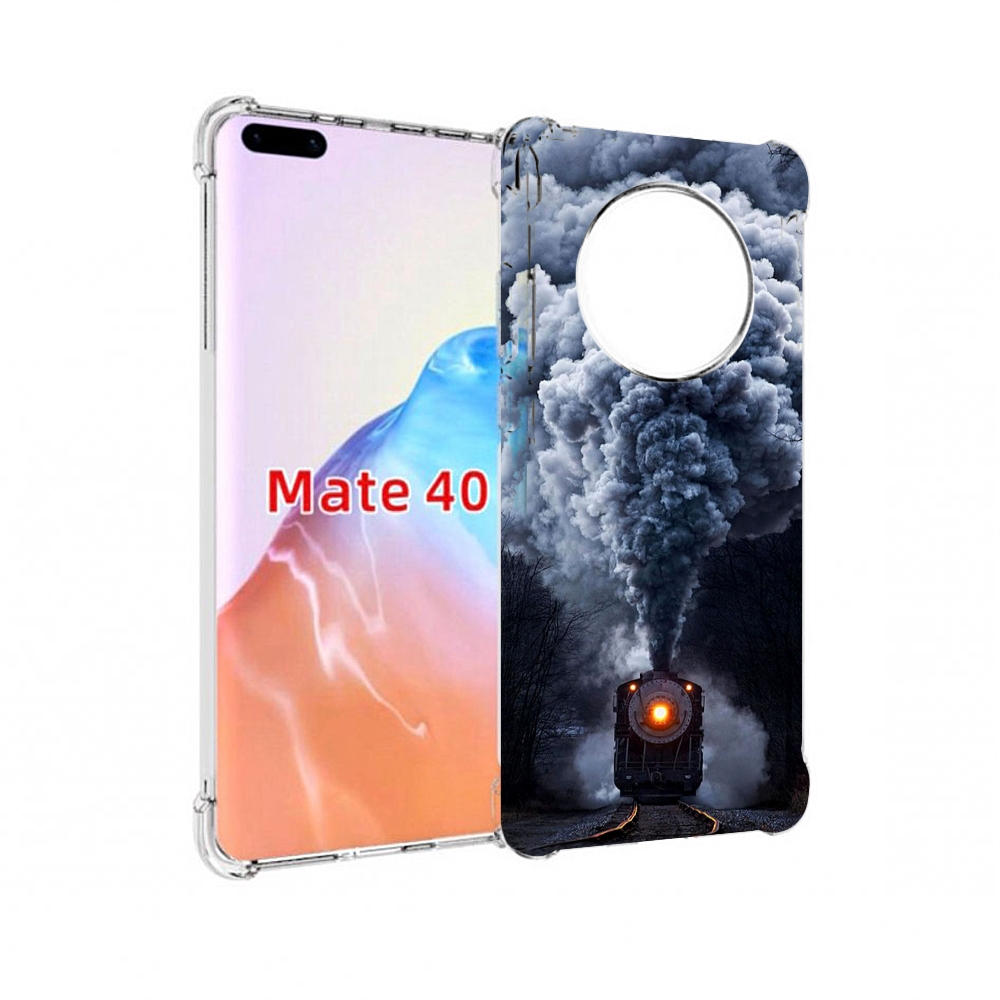 

Чехол MyPads Tocco для Huawei Mate 40 Паровоз, Прозрачный, Tocco