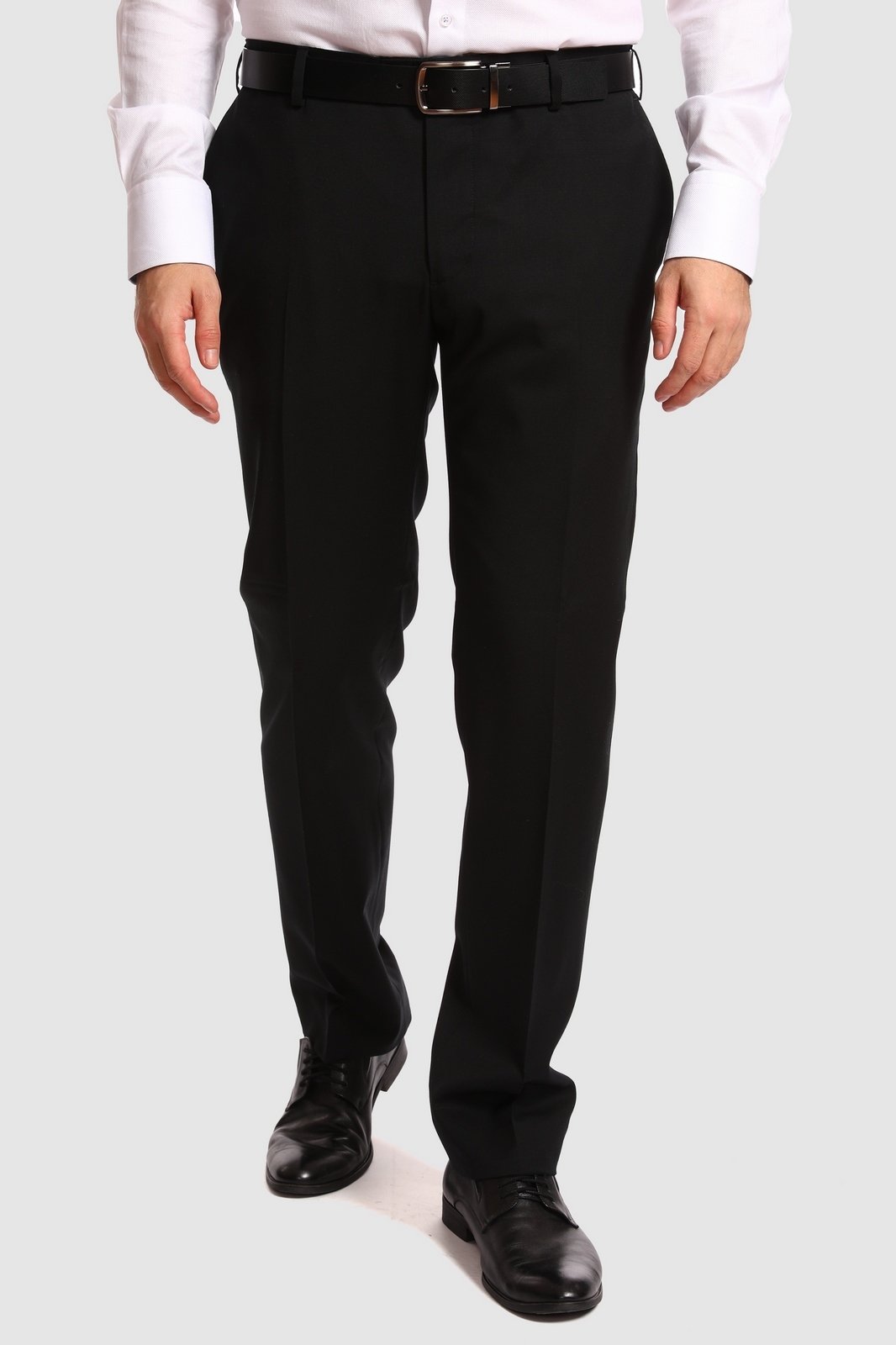 

Брюки мужские Kanzler 20S-SBB1/PR/BL6/N/4 черные 52/182, Черный, 20S-SBB1/PR/BL6/N/4