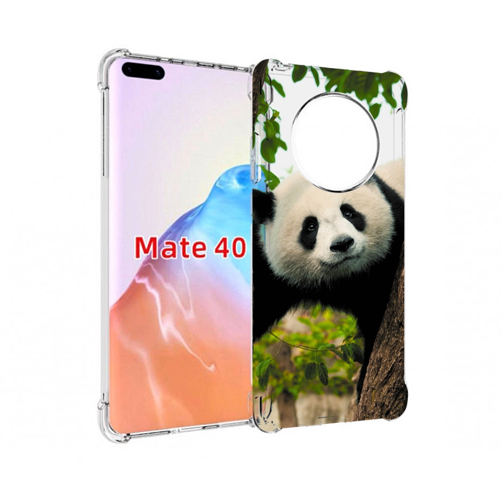

Чехол MyPads Tocco для Huawei Mate 40 Панда-на-дереве, Прозрачный, Tocco