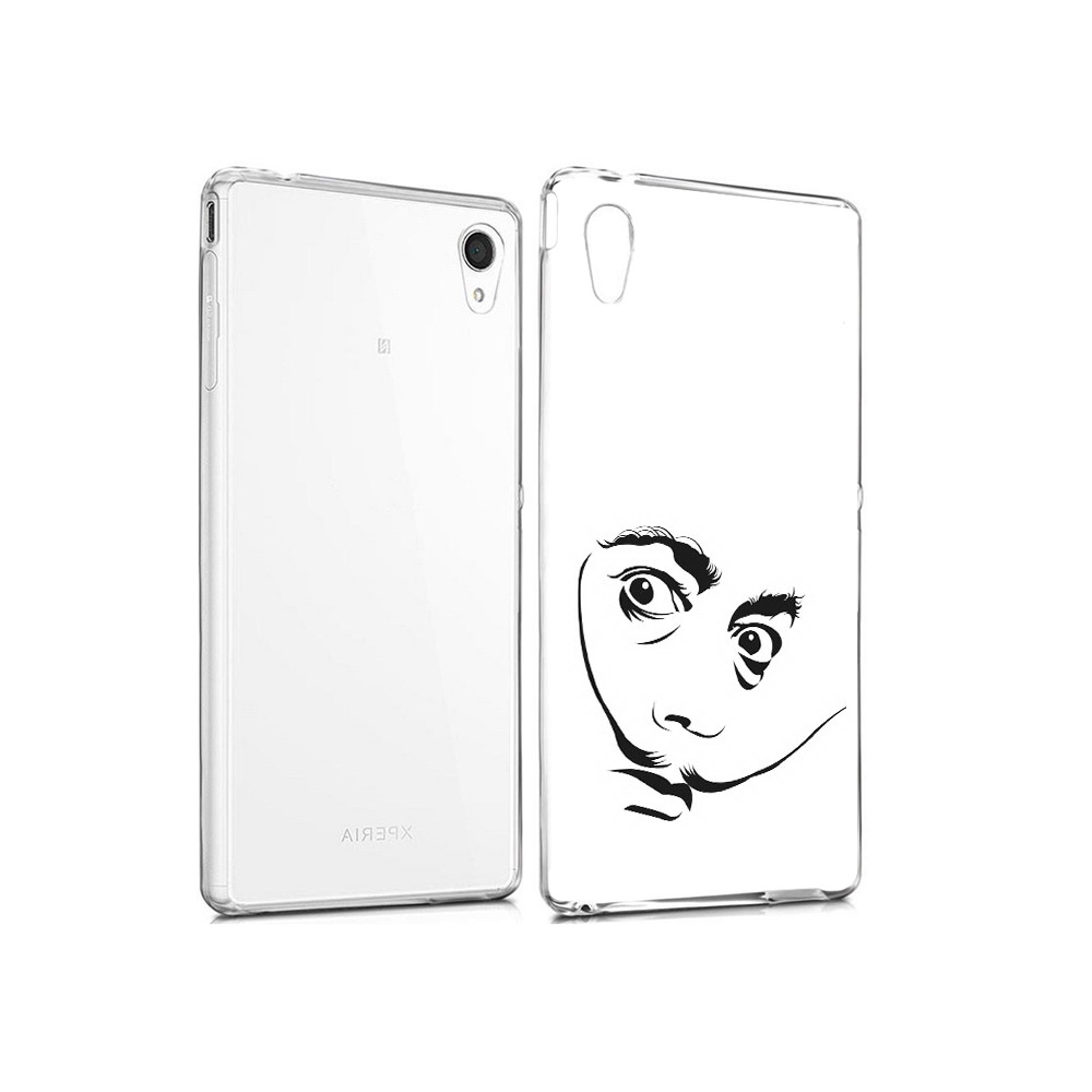 

Чехол MyPads Tocco для Sony Xperia M4 Aqua мужчина с длинными усами (PT41841.249.487), Прозрачный, Tocco