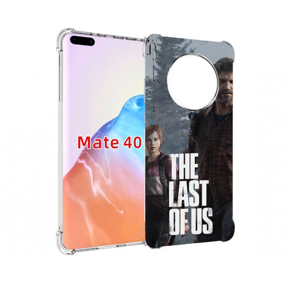 

Чехол MyPads Tocco для Huawei Mate 40 Одни из нас Джоэл и Элли, Прозрачный, Tocco