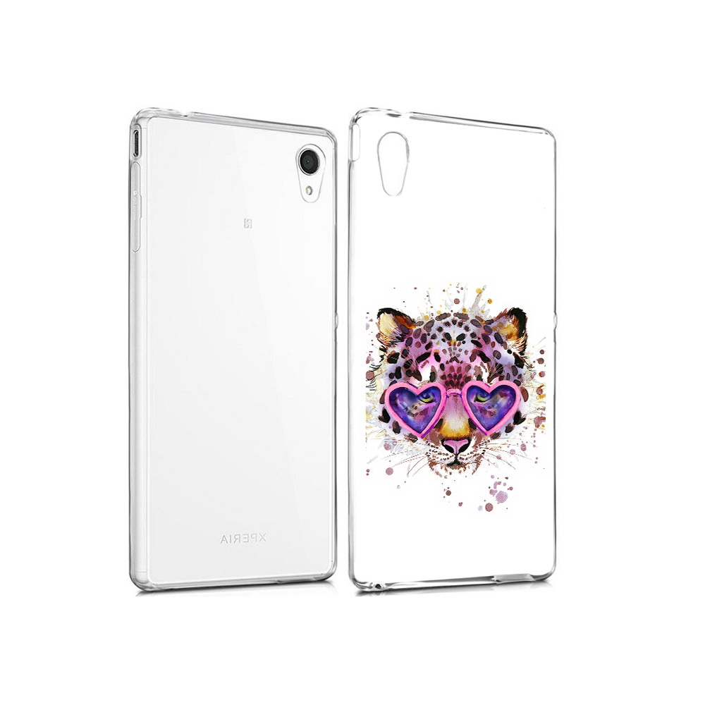 

Чехол MyPads Tocco для Sony Xperia M4 Aqua модный леопард (PT41841.249.480), Прозрачный, Tocco