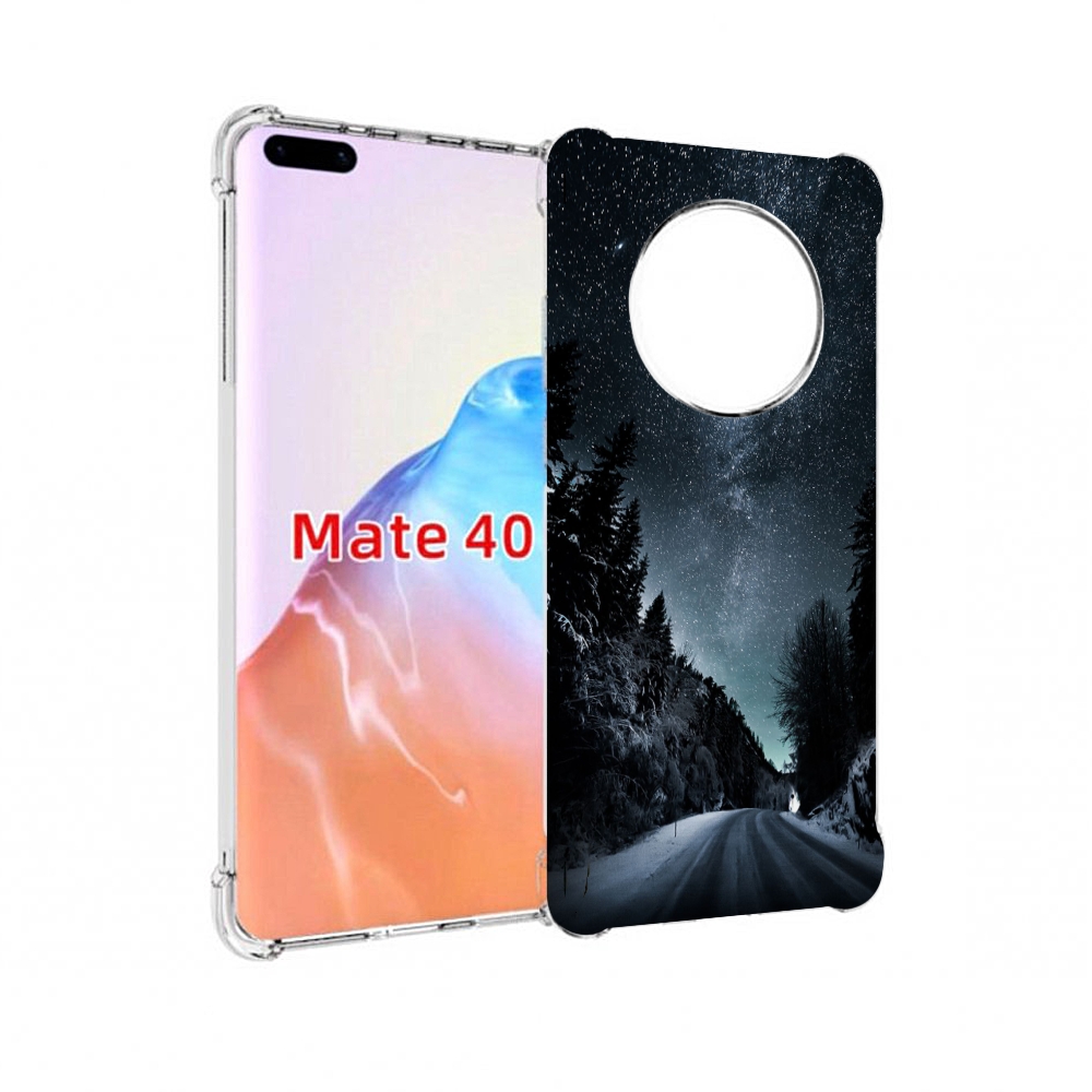 

Чехол MyPads Tocco для Huawei Mate 40 Ночной-лес, Прозрачный, Tocco