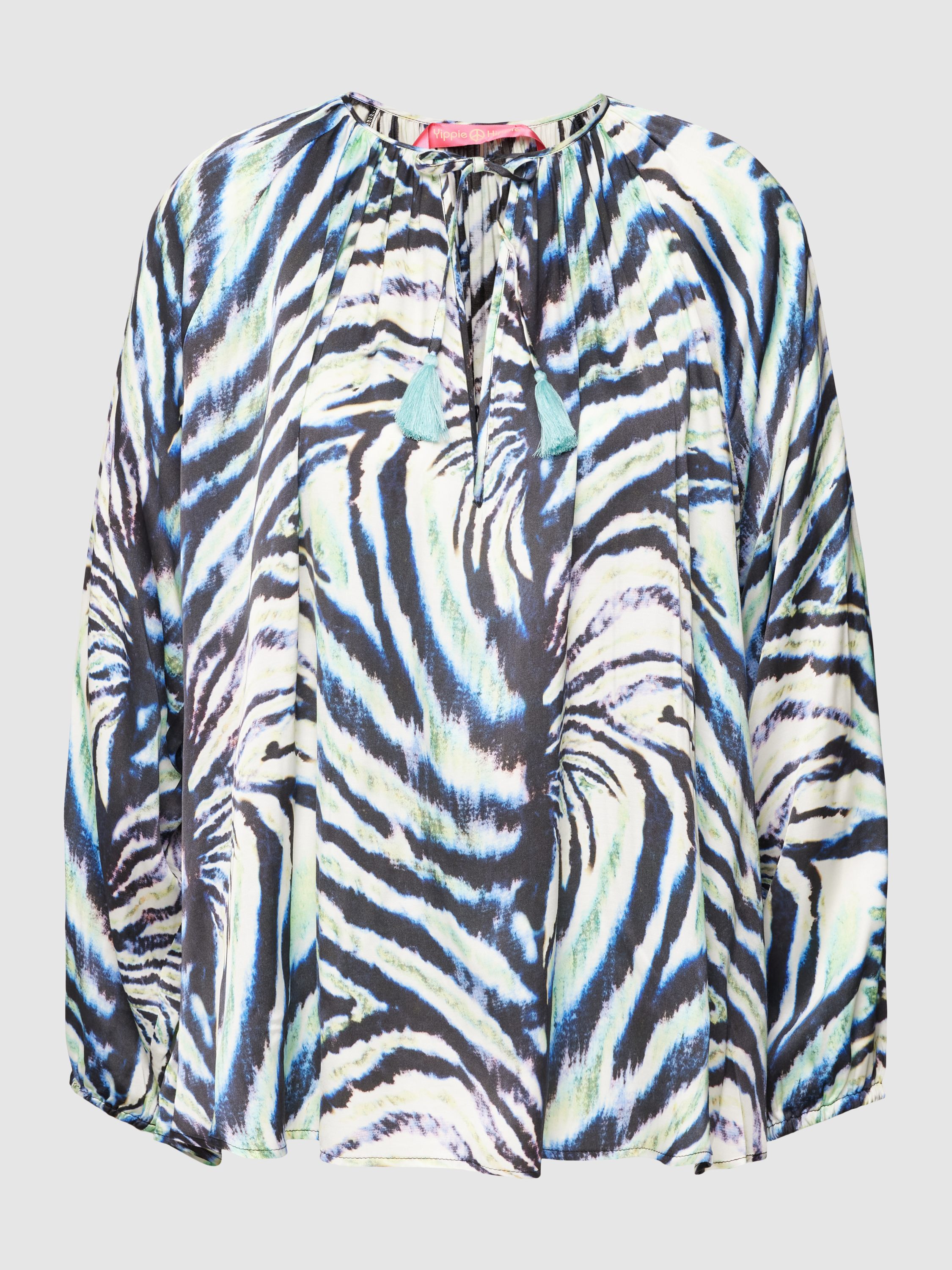 

Блуза женская Yippie Hippie 1788489 синяя M (доставка из-за рубежа), Синий, 1788489