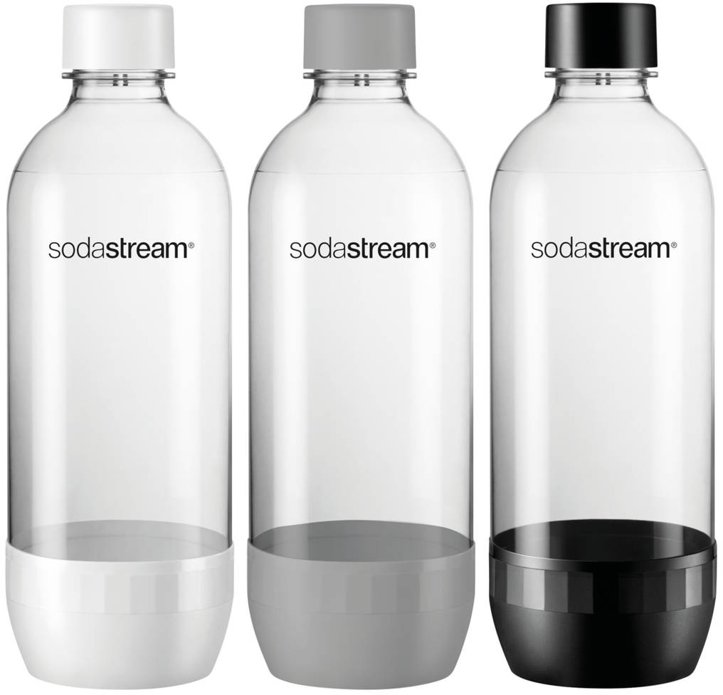 фото Комплект бутылок sodastream 3x1l (white/grey/black)