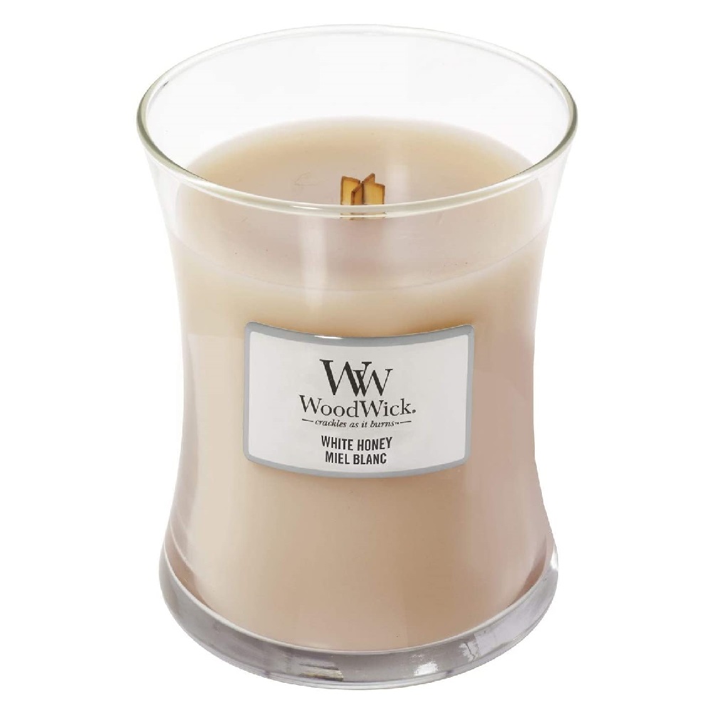 

Ароматическая свеча Woodwick Белый мед, средняя 92026