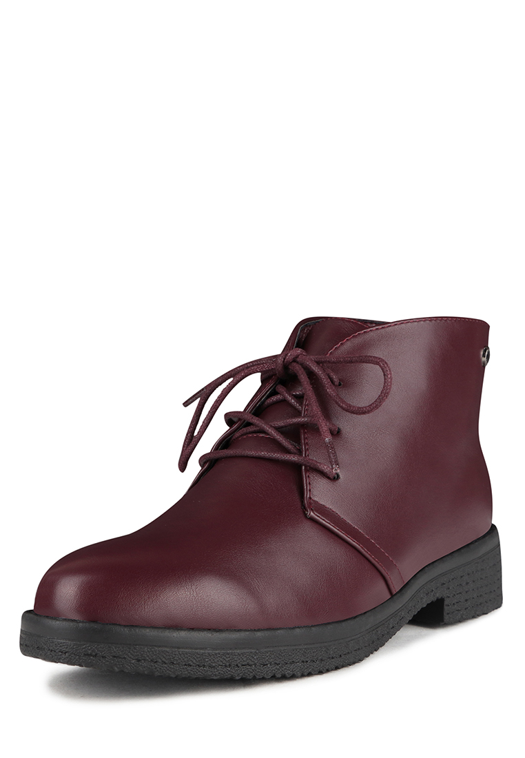 фото Ботинки женские t.taccardi k0495mh-2c бордовые 39 ru