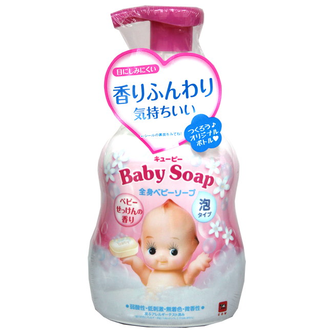 Мыло-пенка детское Kewpie увлажняющее без слез 400 мл мыло пенка milana канистра 5 л