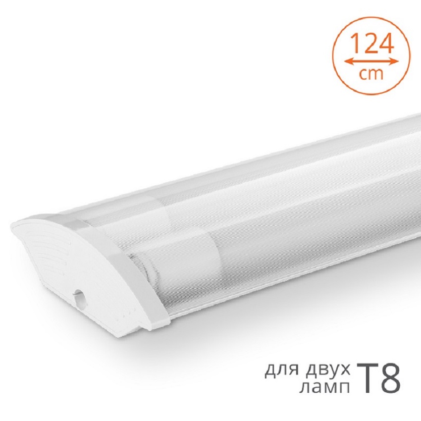 Светодиодный светильник WOLTA LED 2х18Вт 220В IP20 (1265х118мм)