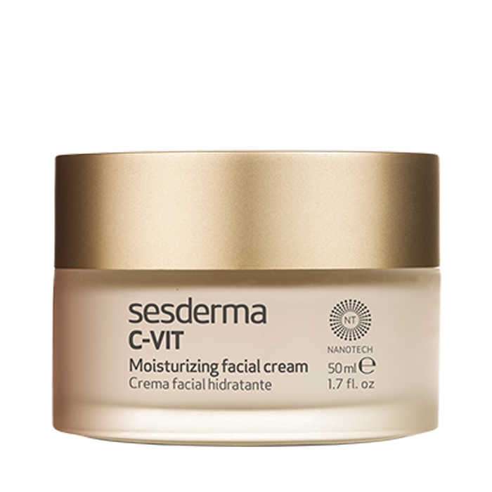 Увлажняющий крем для лица против морщин SeSDerma C-Vit Moisturizing Face Cream, 50 мл испанская дочь