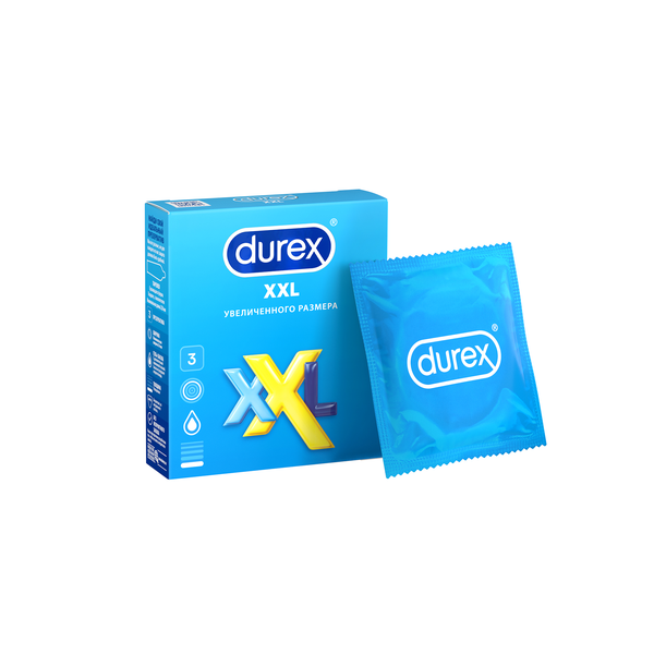 Купить Презервативы Durex XXL 3 шт.