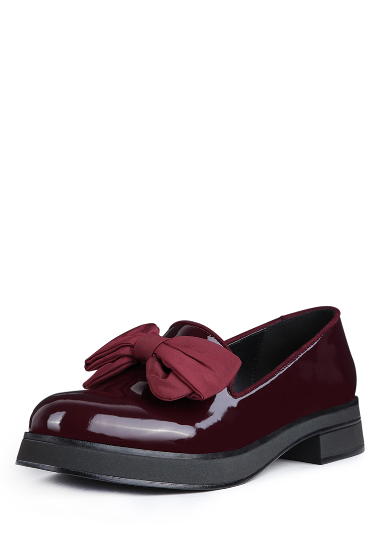 

Лоферы женские T.Taccardi K0062LC-1A бордовые 37 RU, 710017798
