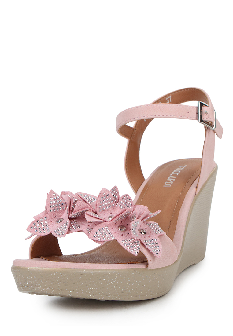 

Босоножки женские T.Taccardi 710017543 розовые 35 RU, Розовый, 710017543