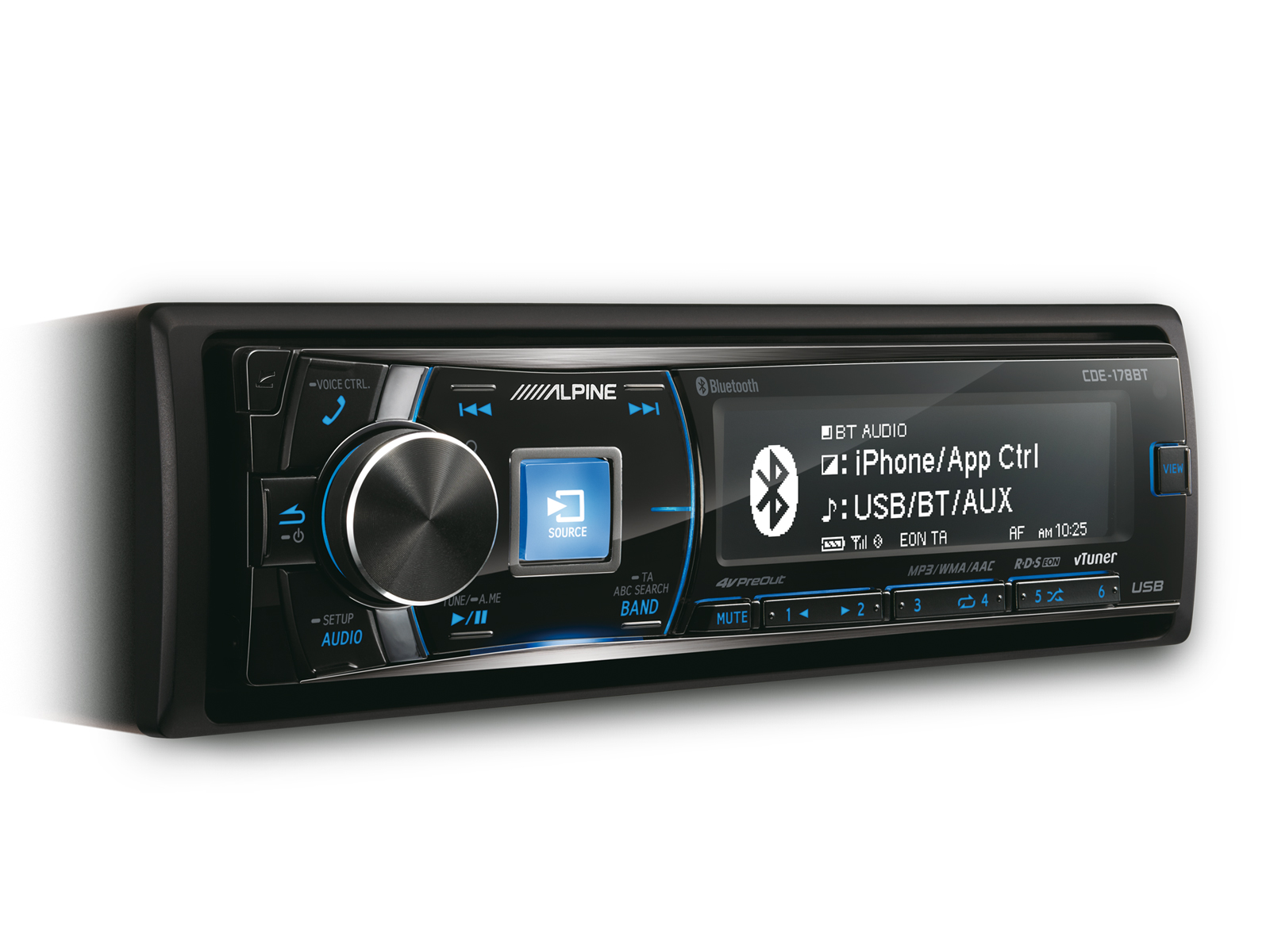 

Автомагнитола ALPINE CDE-195BT CD\MP3