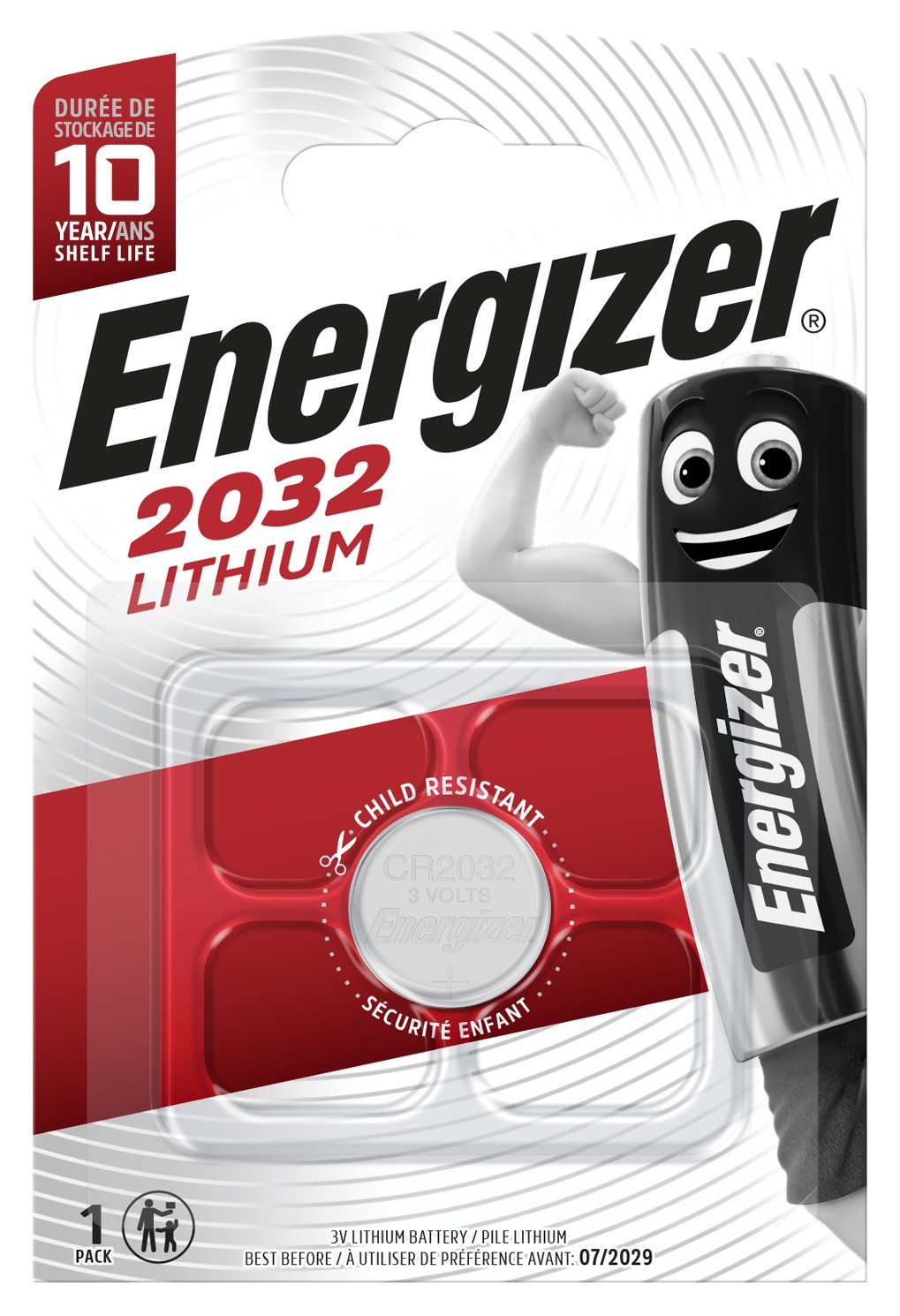 

Батарейка Energizer CR2032 1 шт, Energizer-7