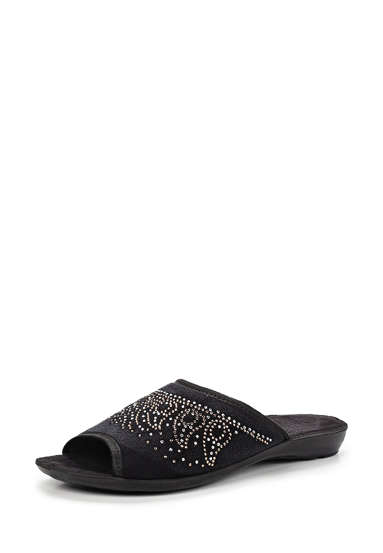 

Тапочки женские T.Taccardi 6207 черные 38 RU, 6207