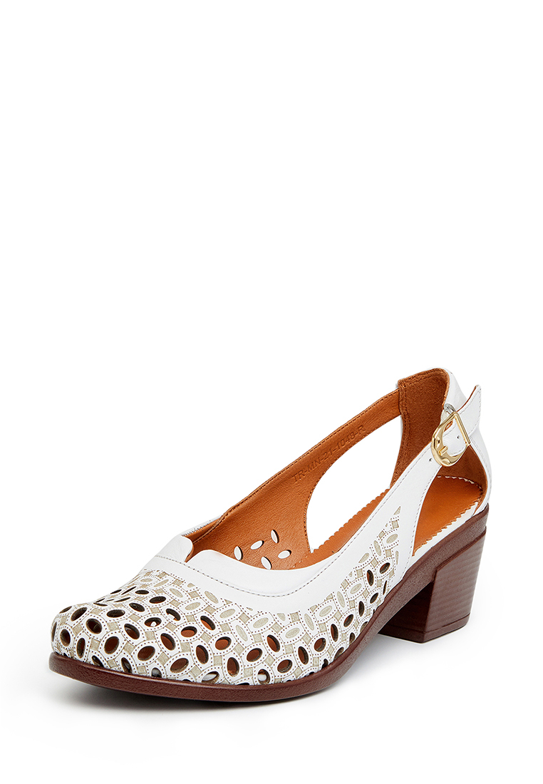 фото Туфли женские pierre cardin 60595 белые 39 ru