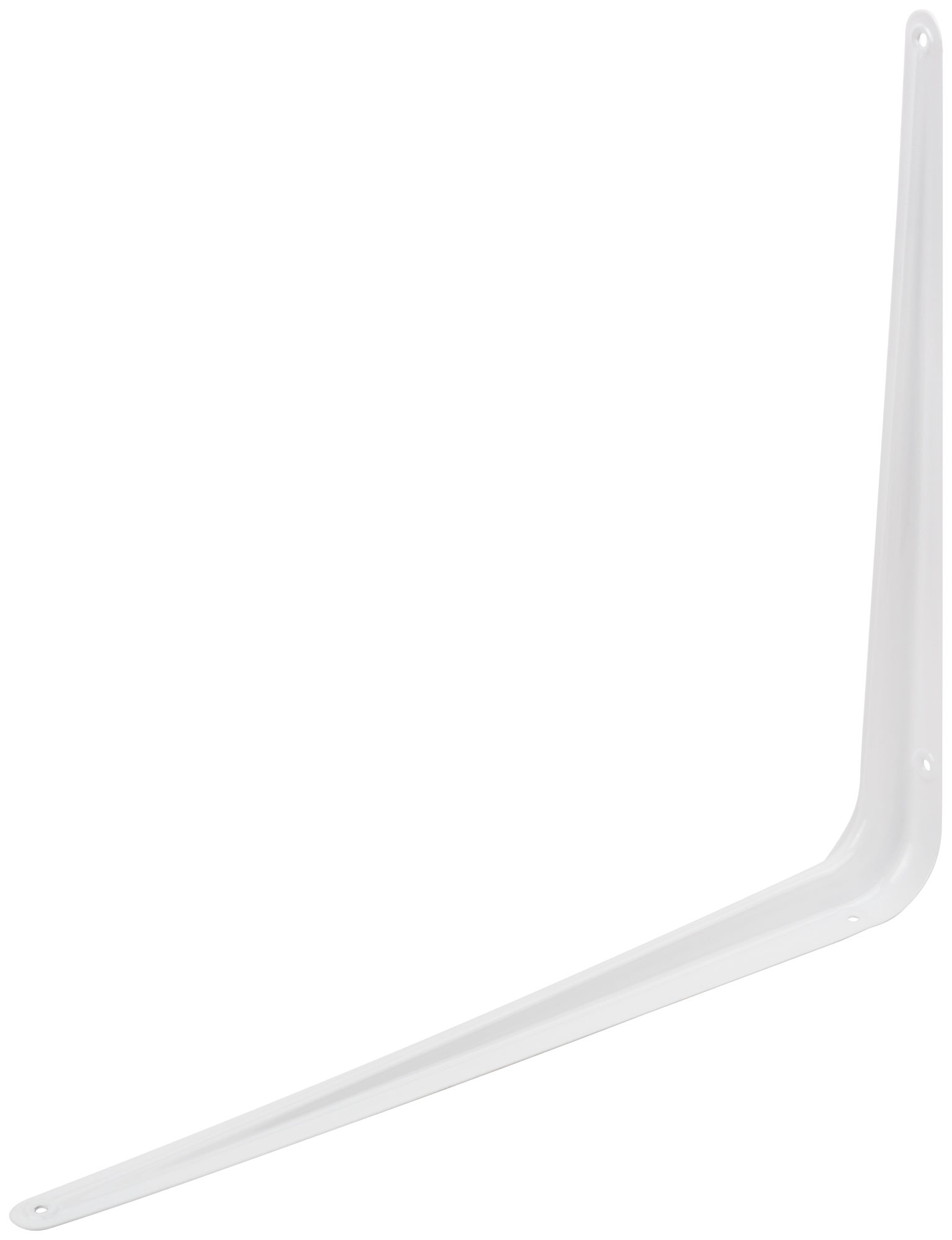 Уголок-кронштейн белый 350х400 мм (1,0 мм) FIT 66081
