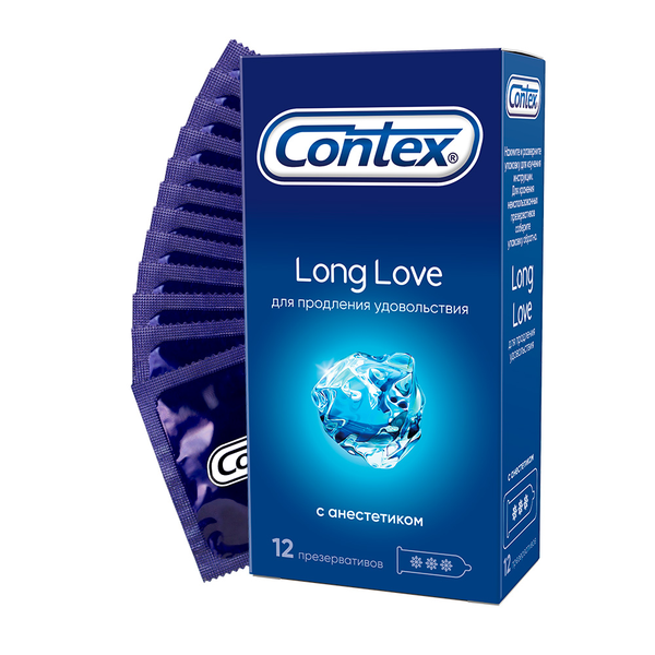 Купить Презервативы Contex Long Love 12 шт.