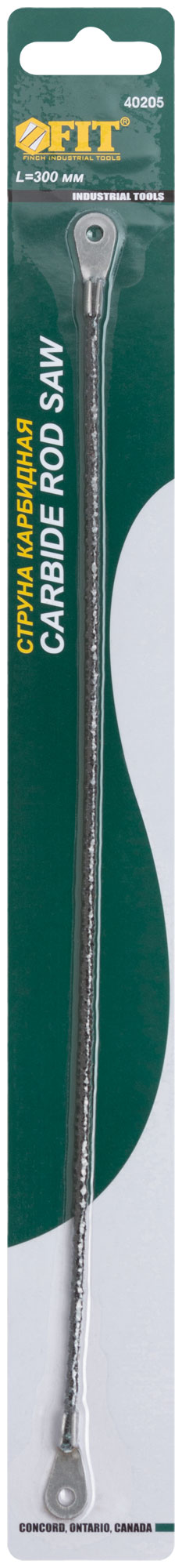 Струна ножовочная карбидно-вольфрамовая 300 мм FIT 40205