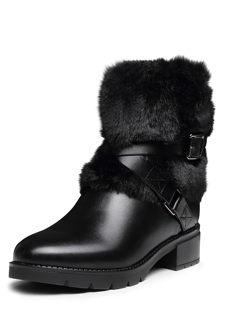 

Полусапоги женские T.Taccardi 55172 черные 39 RU, Черный, 55172