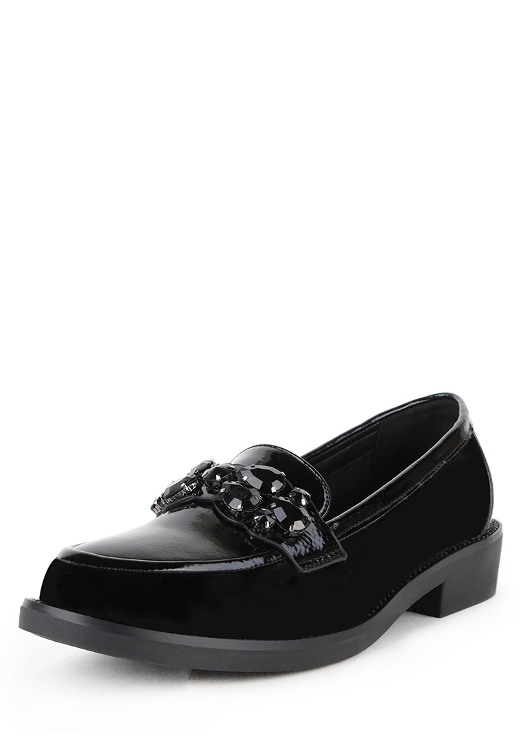 

Лоферы женские T.Taccardi 43925 черные 37 RU, Черный, 43925