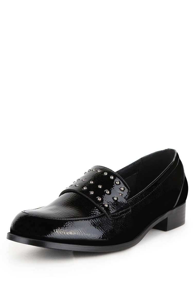 

Лоферы женские T.Taccardi 43909 черные 38 RU, Черный, 43909