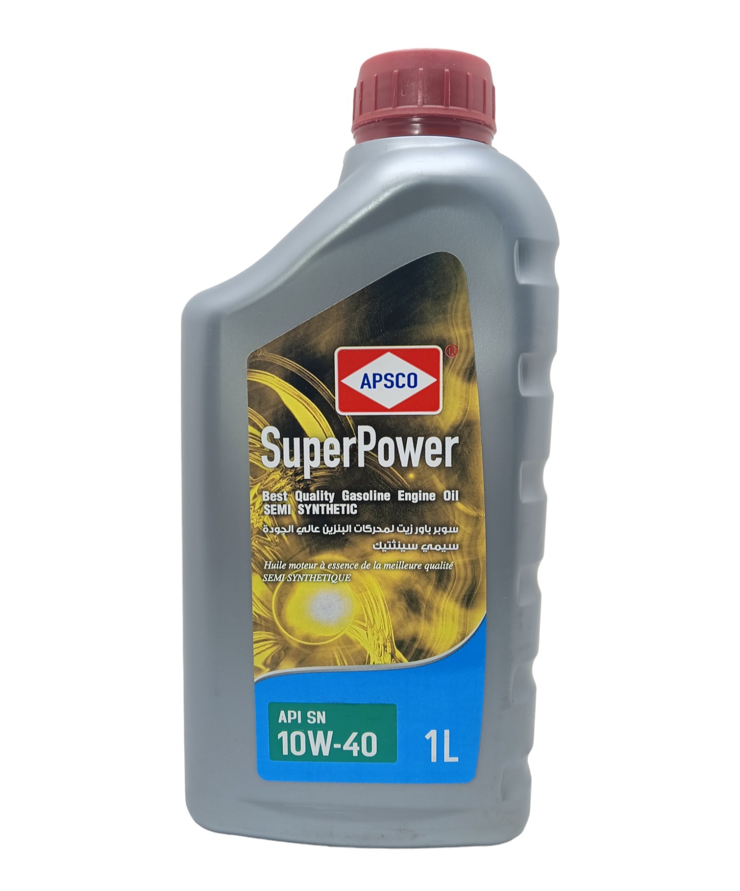 Моторное масло APSCO SuperPower Semi Synthetic API SN 10W40 1л