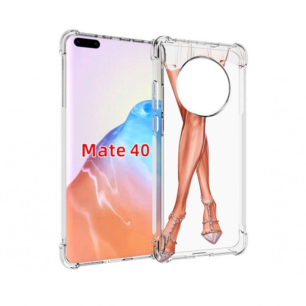 

Чехол MyPads Tocco для Huawei Mate 40 Ножки, Прозрачный, Tocco