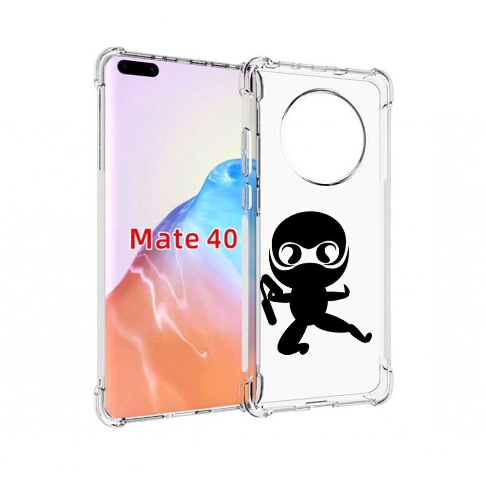 

Чехол MyPads Tocco для Huawei Mate 40 Ниндзя, Прозрачный, Tocco