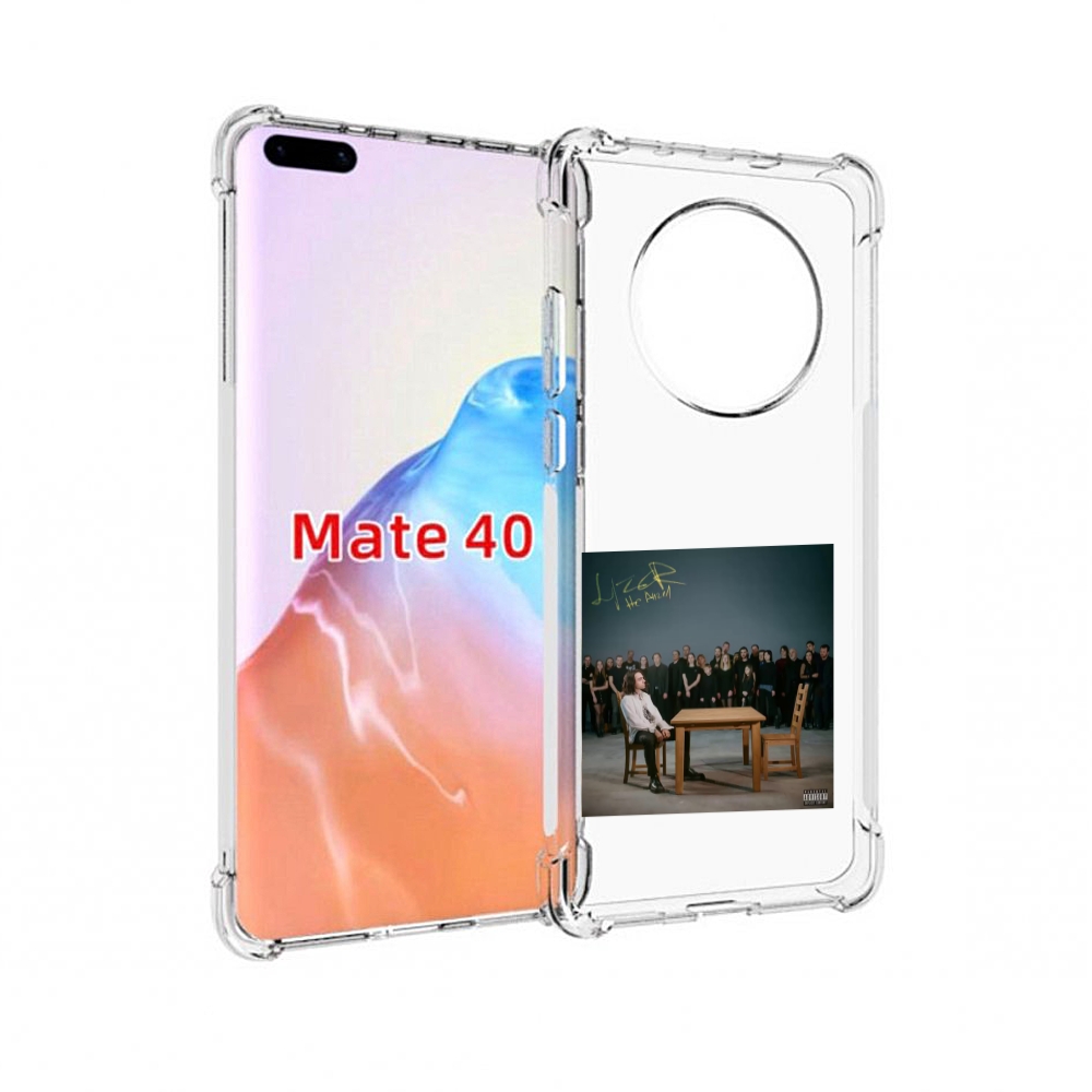

Чехол MyPads Tocco для Huawei Mate 40 Не Ангел LIZER, Прозрачный, Tocco