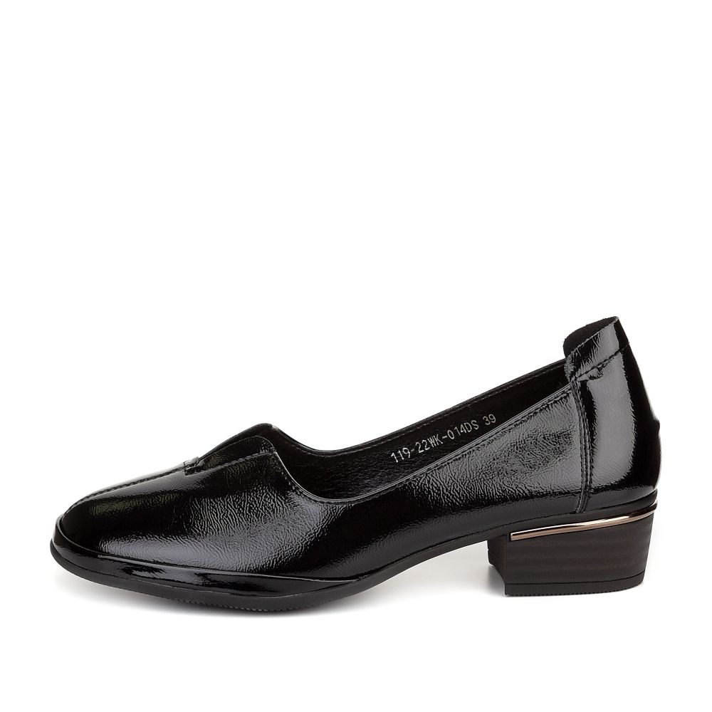 

Туфли женские INSTREET 119-22WK-014DS черные 38 RU, Черный, 119-22WK-014DS