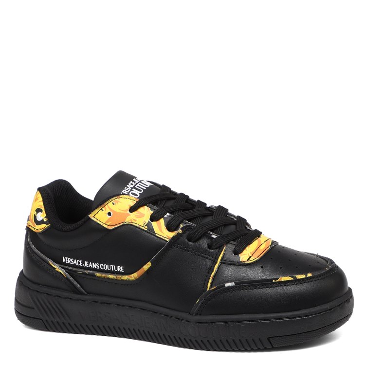 

Кеды женские Versace Jeans Couture 75VA3SJ2 черные 41 EU, Черный, 75VA3SJ2