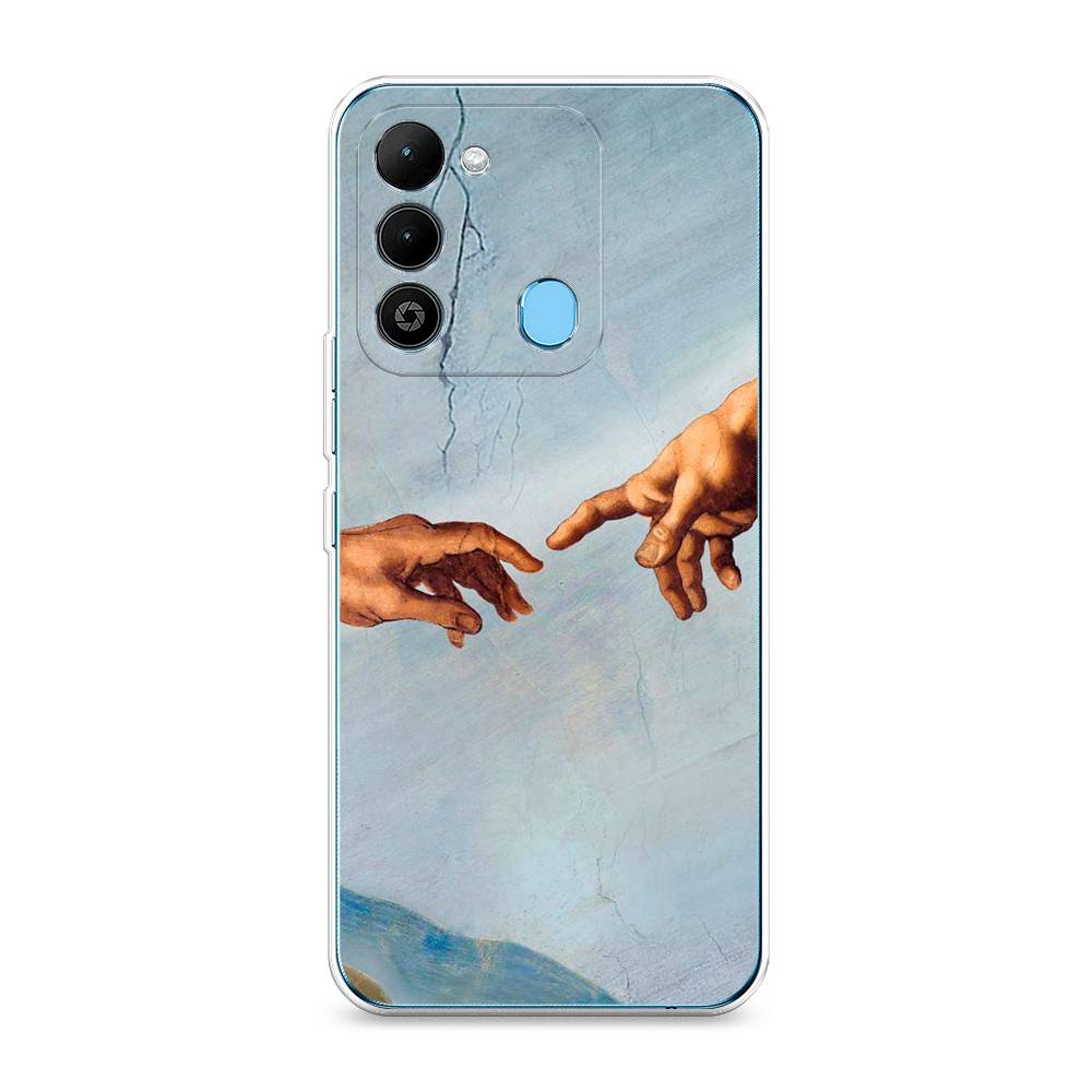 

Чехол Awog на Tecno Spark 9 / Техно Спарк 9 "Сотворение Адама", Голубой;коричневый;серый, 302850-9