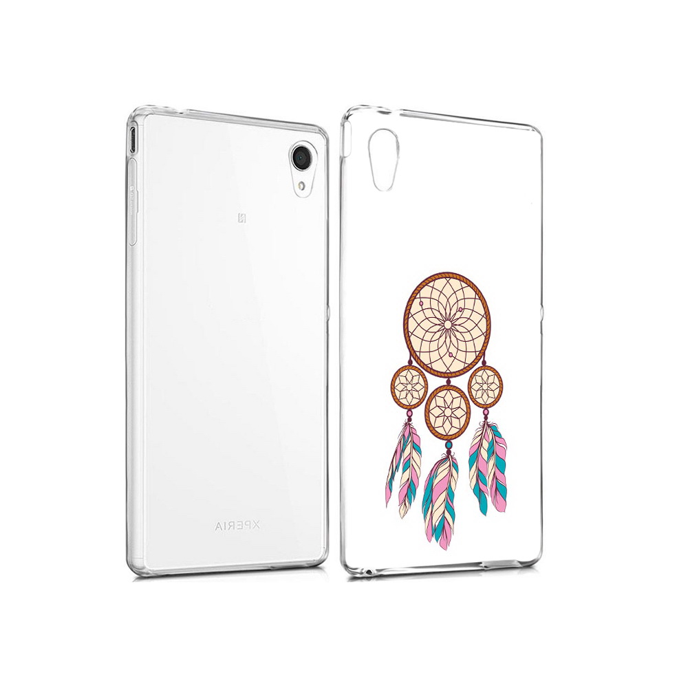 

Чехол MyPads Tocco для Sony Xperia M4 Aqua ловец снов бежевый (PT41841.249.442), Прозрачный, Tocco