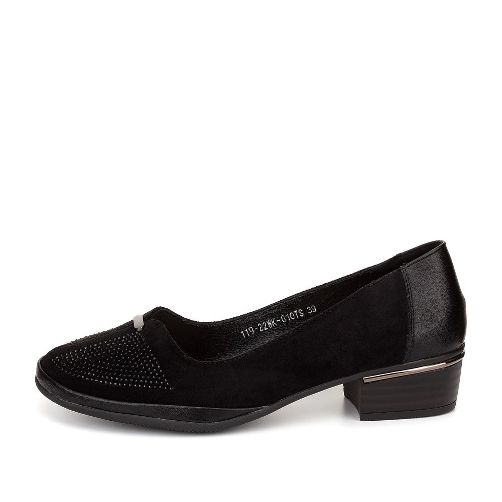 

Туфли женские INSTREET 119-22WK-010TS черные 36 RU, Черный, 119-22WK-010TS