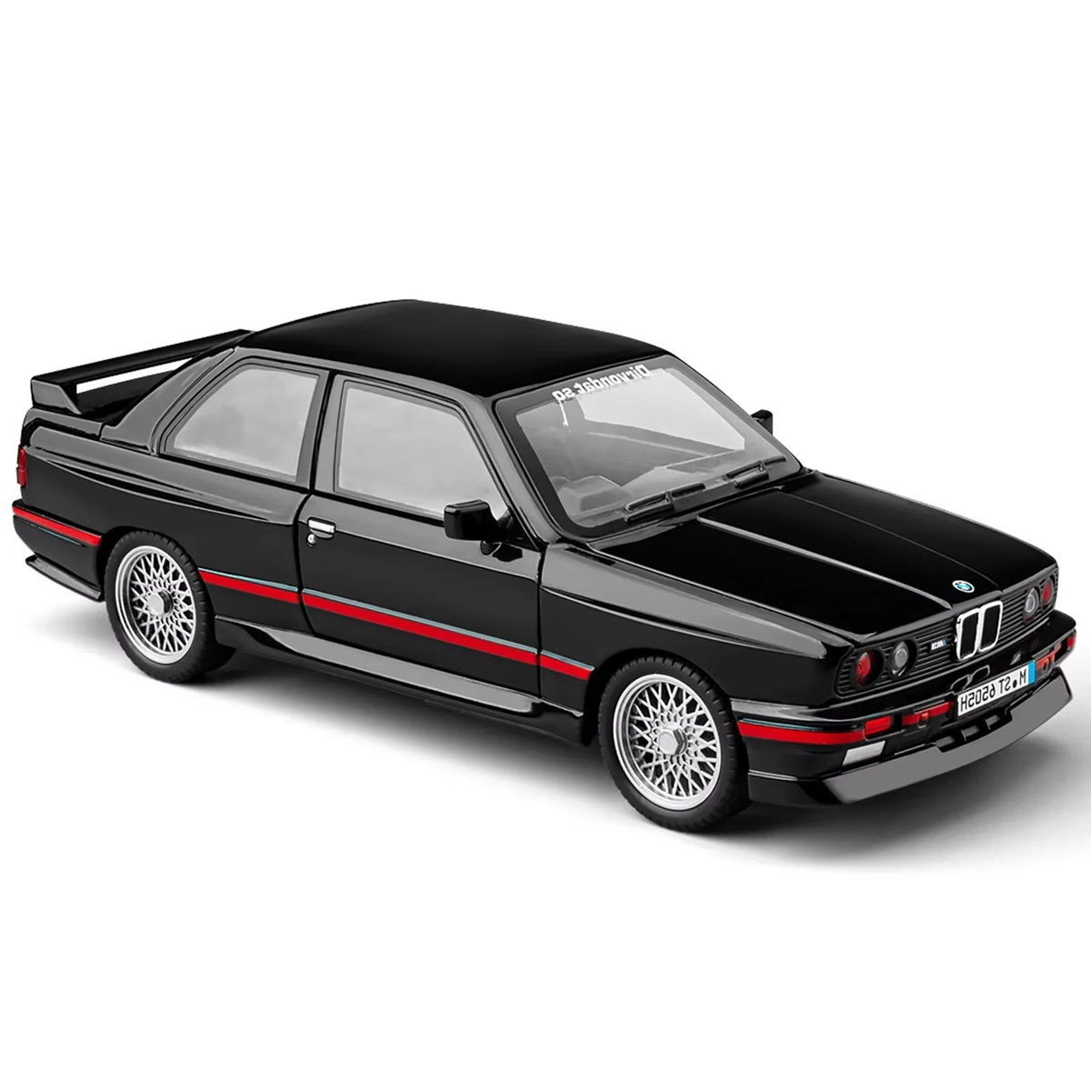 

Машинка металлическая BMW M3 1988 интерактивная КарандашоФФ 21 см черная, Черный, bmw