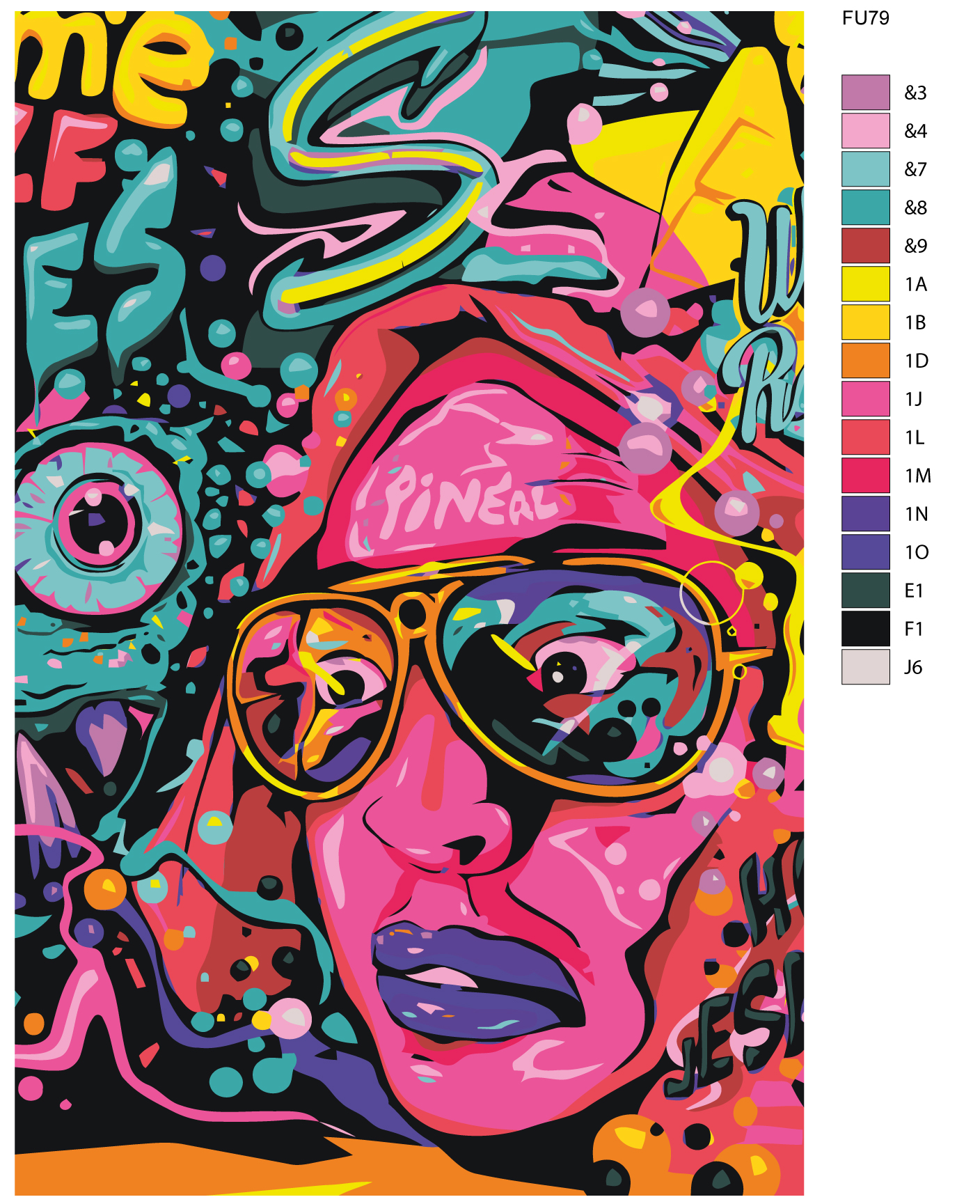 

Картина по номерам, Живопись по номерам, 60 x 90, FU79, FU79