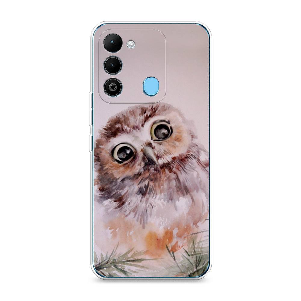 

Чехол Awog на Tecno Spark 9 / Техно Спарк 9 "Сова на розовом", Розовый;коричневый, 302850-1